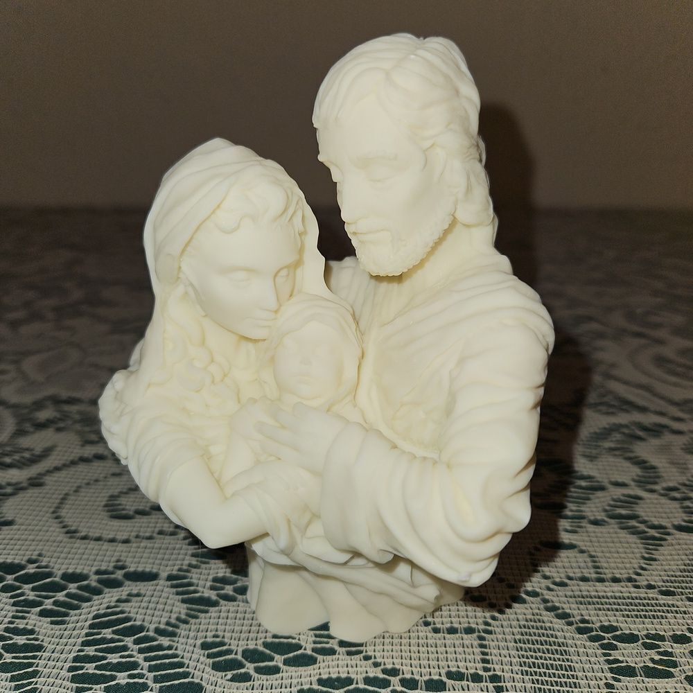 Mark Klaus Holy Family LED Lighted Figurine